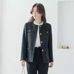 엄마옷 마담4060 클래씨마담 포월트위드 여성 데일리 자켓-RJK2602001-