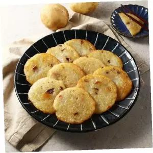 가정용 간편 조리 감자 부침개 냉동 반찬 명절 음식 전통 요리 식사 준비 간단