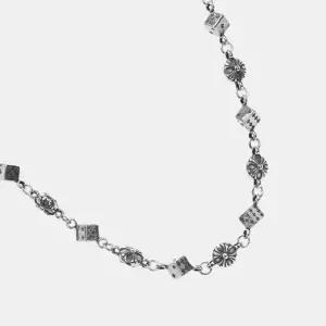 목걸이 쉴드목걸이 실버목걸이 패션목걸이 주사위-WFIZPWU