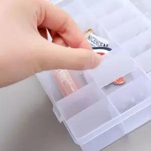 투명 악세서리 정리함 비즈 보관함 소품 수납함 비즈부자재 비즈공예세트 비즈케이스