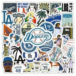 낙서 다저스 멋진 기타 10/50 스티커 컵 데칼 스포츠 야구 보드 스케이트 자전거 스티커 방수
