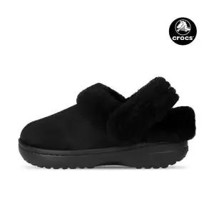 [크록스]클래식 언퍼게터블 스웨이드 클로그 겨울 방한 털슬리퍼 212106-001 916192