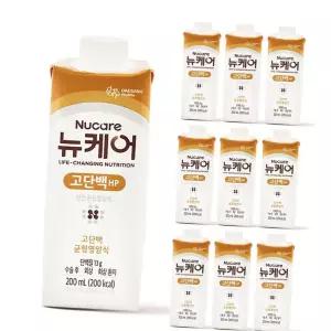 고칼로리 건강영양식 뉴케어 하이프로틴 10캔 고단백HP 200ml
