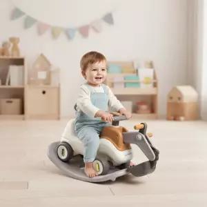 캐스B 굴착기 흔들말 3개세트 3in1 붕붕카 라이딩토이 운전놀이 말타기 자동차 포크레인