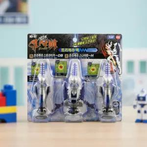 쿠사비 스타터 트리케라덱 배틀놀이 슈팅 타겟 획득게임 다트 던지기 어린이완구 (3종세트)