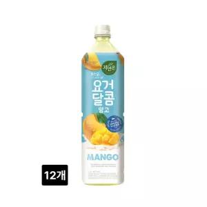 자연은 요거 달콤 망고 1.5L x 12개 망고주스 과일주스