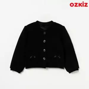 [롯데백화점]오즈키즈 엠보하트 유아 여아 가디건