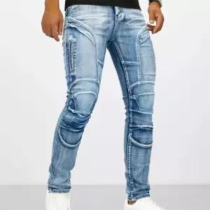 남자청바지 라이더팬츠 슬림스판 스트레이트핏 바이크청바지