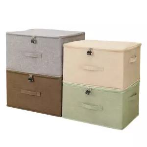 기숙사 옷 정리함 자물쇠 대형 리빙박스 수납 비밀번호 특