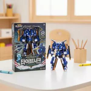 에스에이엠지 미니특공대7 타이달샤크 최강공룡 장난감 공룡로봇 캐릭터 로봇 로보트 변신 합체