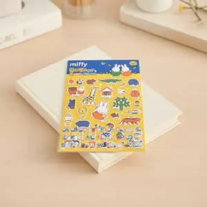 미피 데코스티커 알파벳 ABC 빅 젤리 스티커 팬시 소프트 꾸미기 핸드폰 다이어리 다꾸