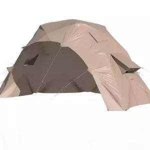 빙어낚시 누빔텐트 6-8인용 원터치 빙어텐트 큐브 육각
