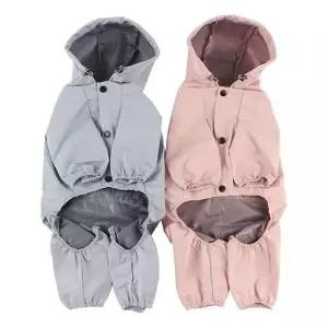 [골드스마일]반사 방수 강아지 레인코트 판초 비옷 대형 중형 소형 바람막이우비