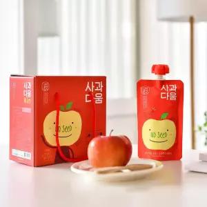 HACCP 사과다움 사과즙 순수 사과주스 120ml 40포