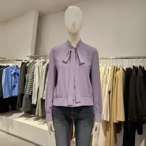 [대구백화점] [미센스]타이솔리드&패턴블라우스(MB4YBLM103Z)