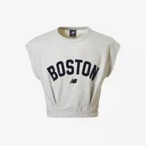 [뉴발란스]WOMEN 보스턴 논 슬리브리스 - 15Gray 714398