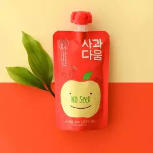 사과다움 씨없는 사과즙 120ml 80포