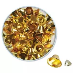 크리스마스 미니 장식종 1통 트리 데코 금색 은색 종 리스 오너먼트 장식 재료 종 꾸미기 소품 장식품 유치