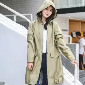 캐주얼 파스텔 남성 여성 우비 패션 레인코트 장마 비