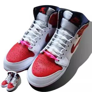 운동화끈클립 신발끈 무매듭 실리콘 운동화끈 밴드 신발끈클립 12p