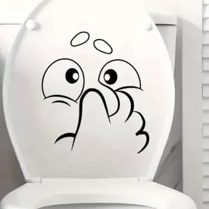 화장실 변기스티커 장식 1p