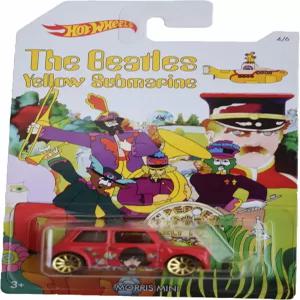 핫 휠 모리스 미니 [빨간색] 비틀즈 옐로우 잠수함 4/6