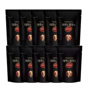 대호 한끼 수제 왕대추 왕호두 대추 호두 말이 간편 한끼 영양식 건강식 영양 건강 간식 개별 포장 2세트