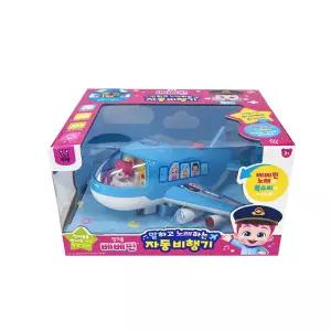 베베핀 자동비행기 핑크퐁 캐릭터 작동 완구 노래 효과음