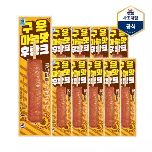 [사조] 구운마늘맛후랑크 65g X 10개