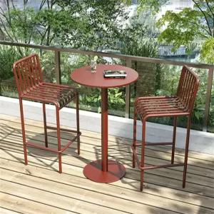 원형 스탠딩 바 맥주집 탁자 인테리어 탁자 테이블