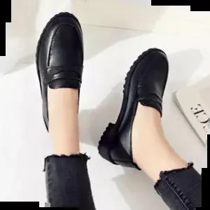 화이트로퍼 여성 캐주얼 단화 구두 깔끔한 기본 데일리 로퍼