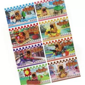 나노블럭 카피바라 피크닉 조립 블럭 2개입