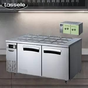 업소용반찬냉장고 라셀르 간냉식 밧드냉장고 바트 영업용 찬 셀프바 12구 샐러드 1500