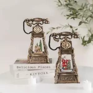 bns 2261 전화기 워터볼 오르골 2type 오르골선물 크리스마스선물 기념일선물 여자친구선물