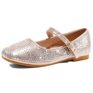 슈즈락커 소녀 드레스 슈즈-리틀 걸 메리 제인 슈즈 웨딩 파티 캐주얼 소프트 워킹