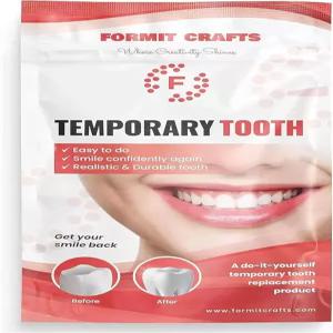포밋 크래프트 치아 교정용 열가소성 비드 ？ DIY 충전용 성형 가능한 열 부러지고 갈라진 치아에 이상적 -
