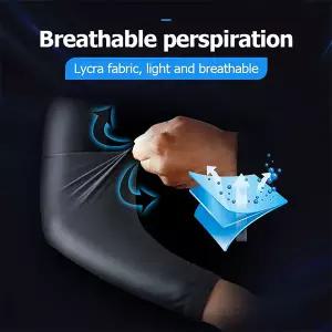 1 PC 냉각 스포츠 팔 슬리브 압축 농구 사이클링 팔 따뜻하게 러닝 UV 보호 남여 배구 선 스크린 밴드