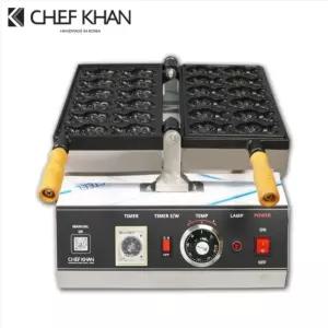 쉐프칸 미니붕어빵기계 전기식 1구 12P 국산