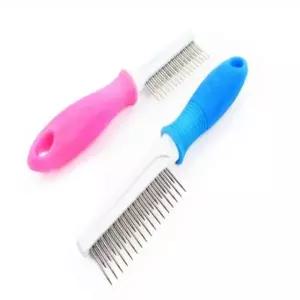 ( )대형견 일자빗 강아지털제거기 털빗 애견일자빗 강아지빗