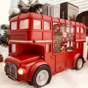 21021 이층버스 대형 워터볼 오르골 (KYR-WD28D42)