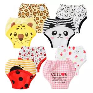 아기배변훈련패티 트레이닝 팬티 유아 아기 면 흡수 육아