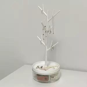 반지 귀걸이 악세사리 쥬얼리 360도 회전 거치대 보관 악세사리진열대 목걸이진열대