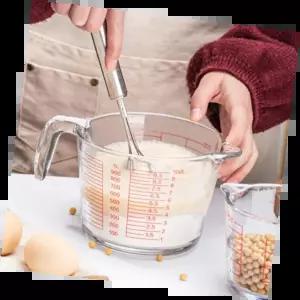 내열비커 내열유리 보온식기 실험실 주방용 다용도 비커 500ml 안전하고 튼튼한 디자인