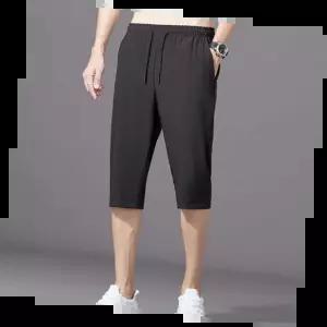 7부슬랙스 시원한 여름용 편안한 캐주얼 슬랙스 남녀공용 데일리 패션 팬츠