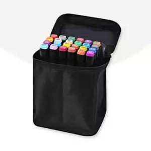 (옵션 마카펜-24색)파우치 마카펜 트윈 유성