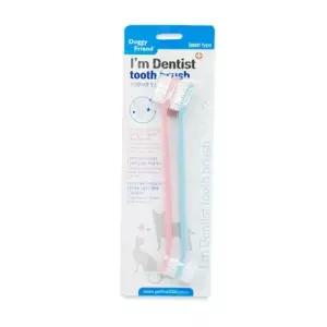 고품질 토리 아임 덴티스트 칫솔 (일반모) 2P (애완용 칫솔) 구강용...