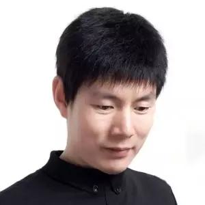 짧은머리가발 통가발 짧은머리 중년 중년남성가발 남성 자연스러운 스타일링용