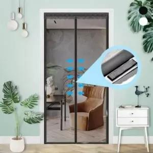 소 모기장 현관문 자석식 찍직이 레이스 휜색 미세망