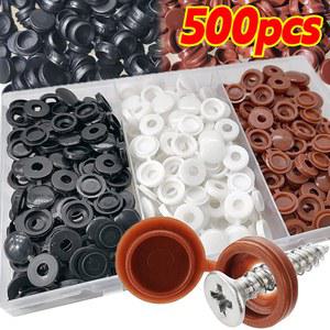 플라스틱 손톱 힌지 태핑 하드웨어 셀프 나사 커버 볼트 가구 접이식 보호용 너트 장식