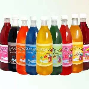 [셀러허브]아담스팜 슬러시시럽 1kg x 15개/과일향 원액 맛별로 택 1 (S16969985)